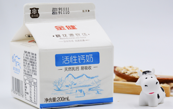 金健牛奶品牌图片