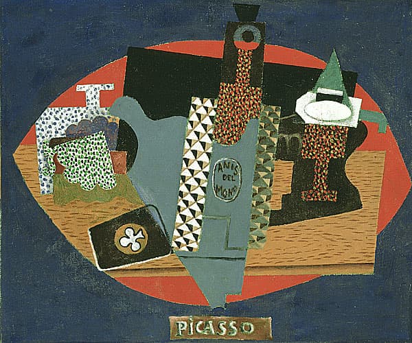 《阿尼斯的瓶子》毕加索知名作品赏析-浪潮稿文社