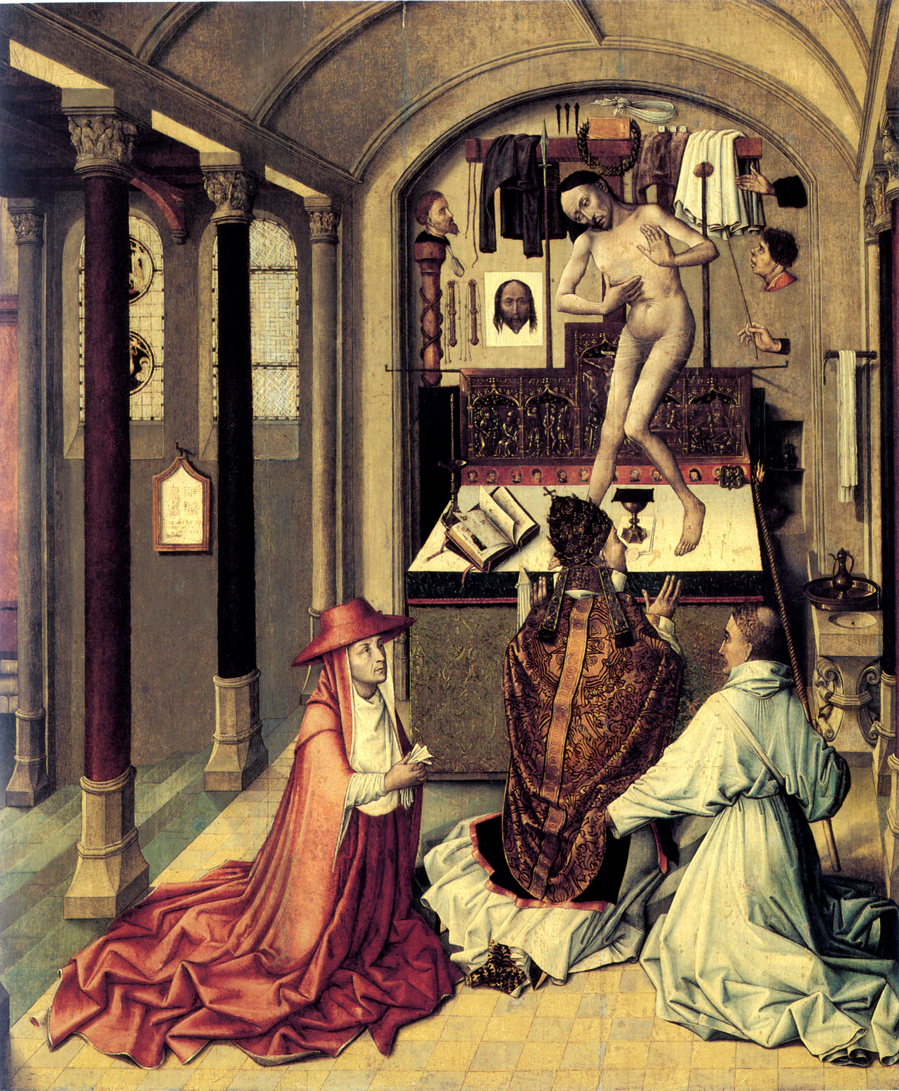 《圣格雷戈里的弥撒》罗伯特·坎平知名作品赏析-我的学习汇总