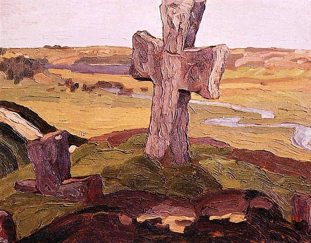 《鲁弗丘上的十字架》尼古拉斯·洛里奇知名作品赏析-我的学习汇总